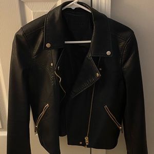 Zara leather jacket